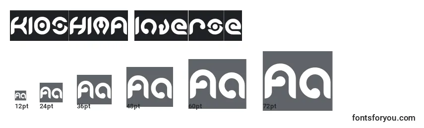 KIOSHIMA Inverse Font Sizes