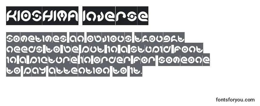 KIOSHIMA Inverse Font