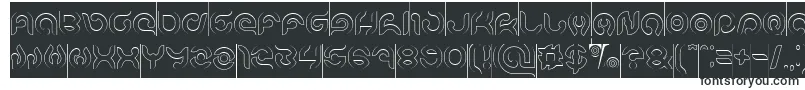 Шрифт KIOSHIMA Outlined Inverse – шрифты для Adobe Reader