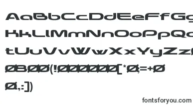 KIQ DEMO No Free font – Very Wide Fonts