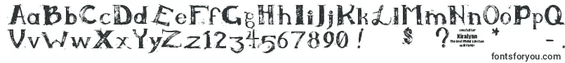 kiralynn  -Schriftart – Schriften für Adobe Reader