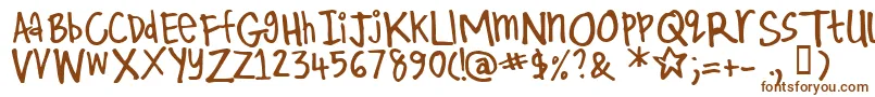 Kirby    Font – Brown Fonts