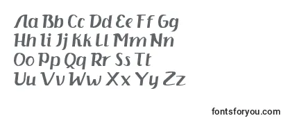 Przegląd czcionki Kisha Serif
