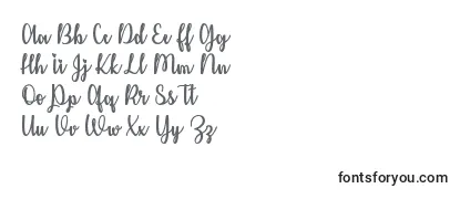 Kiss Me or Not   Font