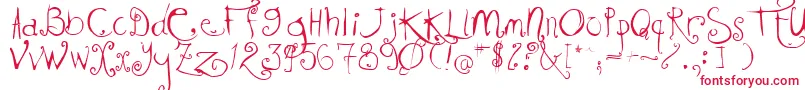 KISSMKMK Font – Red Fonts
