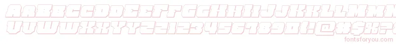 kittrick3dital Font – Pink Fonts on White Background