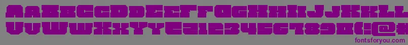 kittrickexpand Font – Purple Fonts on Gray Background