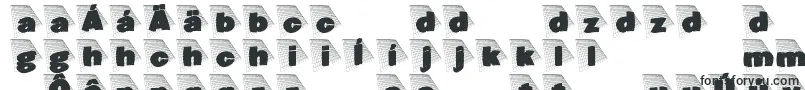 Czcionka Blaxxongrid – słowackie czcionki