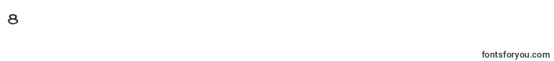 KLEECS   Font – Fonts for Digit 8