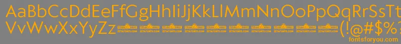 En savoir plus sur la police Klein Text Book trial Police Klein Text Book trial – polices orange sur fond gris