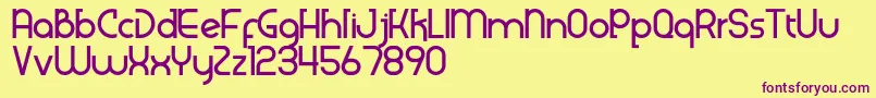 Más sobre la fuente Klenik fuente Klenik – Fuentes Moradas Sobre Fondo Amarillo