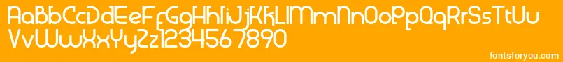 Подробнее о шрифте Klenik Шрифт Klenik – белые шрифты на оранжевом фоне