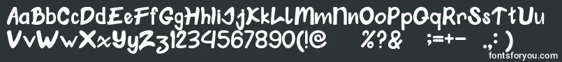 Klungkung Font – White Fonts