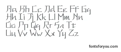Обзор шрифта Kna  