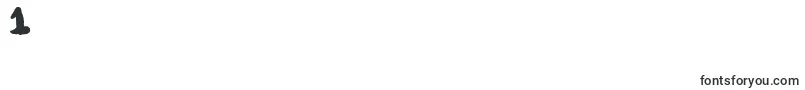 Knackers Font – Fonts for Digit 1