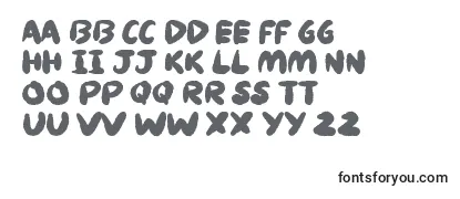 Review of the Knackers Font