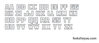 Обзор шрифта Knievel