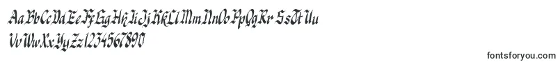 knight jacker italic-Schriftart – Schriften für Google Chrome