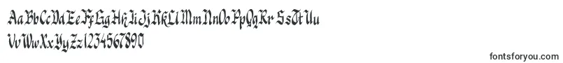 Knight Jacker-fontti – Goottilaiset fontit