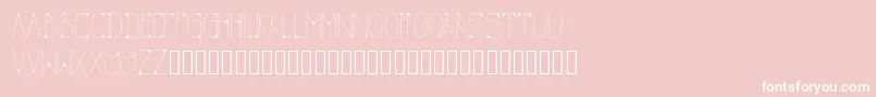 KODA Font – White Fonts on Pink Background