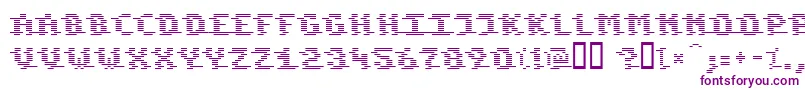 KOMOD    Font – Purple Fonts on White Background