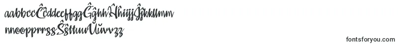 Kompar Medium PERSONAL USE ONLY-Schriftart – esperanto Schriften