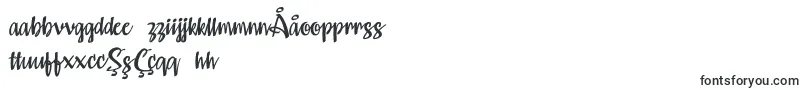 フォントKompar Medium PERSONAL USE ONLY – ウズベク文字