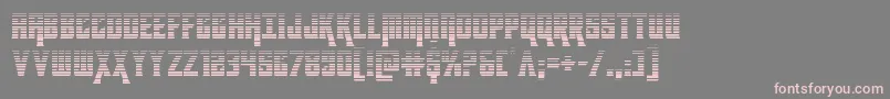 kondorgrad Font – Pink Fonts on Gray Background