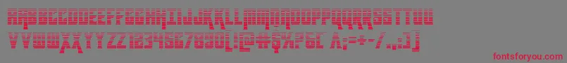 kondorgrad Font – Red Fonts on Gray Background