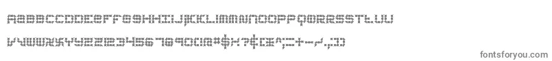 Шрифт koneerie – серые шрифты на белом фоне