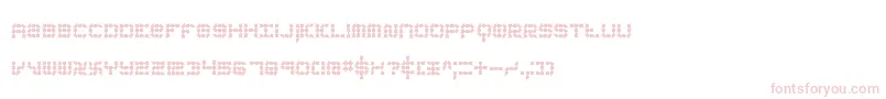 フォントkoneerie – 白い背景にピンクのフォント
