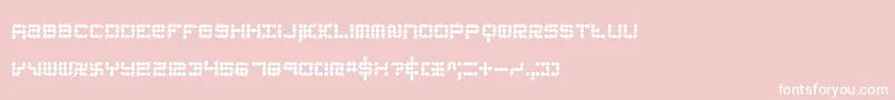 フォントkoneerie – ピンクの背景に白い文字