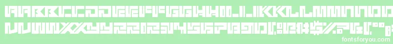 Kotoba Font – White Fonts on Green Background