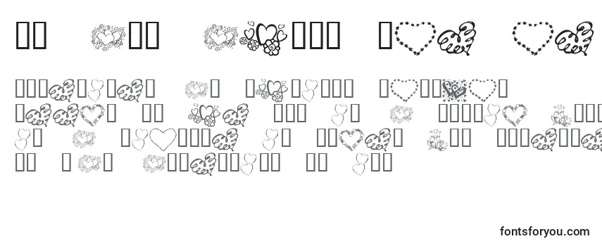 KR All About The Heart Font