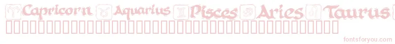 KR Astro 1 Font – Pink Fonts