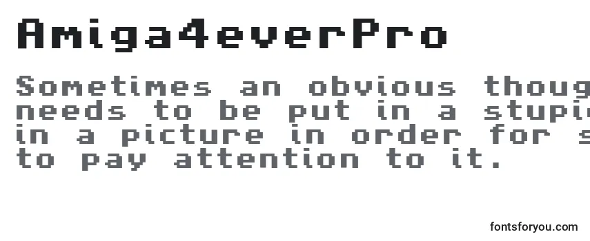 Amiga4everPro フォントのレビュー