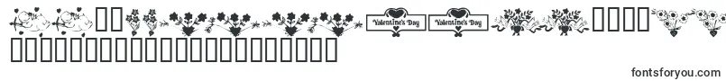 Fonte KR Be Mine More – fontes macedônias