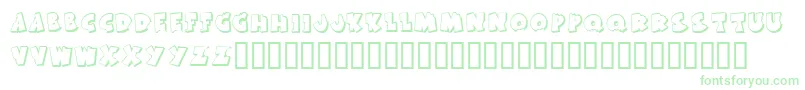 KR Bite Me Font – Green Fonts