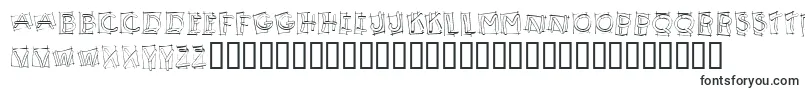 Шрифт KR Boxy – рукописные шрифты