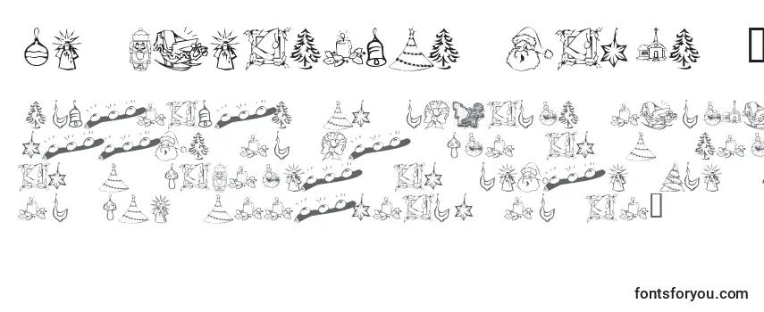 KR Christmas Dings 2004 Two Font