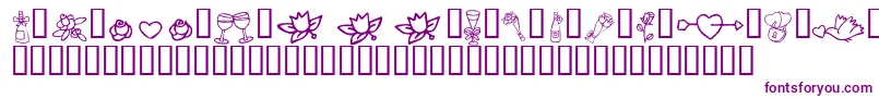 KR Cuori Divertenti 1 Font – Purple Fonts