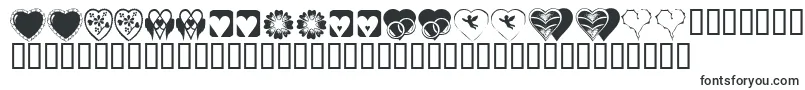Czcionka KR Heartiness – czcionki dla Adobe Muse