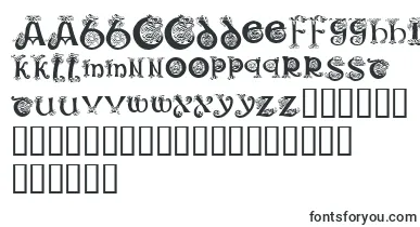 KR Keltic One font – celtic Fonts