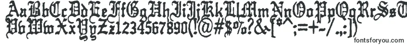 Czcionka kraut    typefuck11 – czcionki, zaczynające się od K