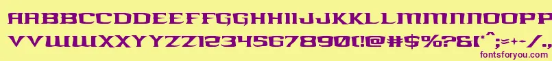 More about kreaturekombat Font kreaturekombat Font – Purple Fonts on Yellow Background