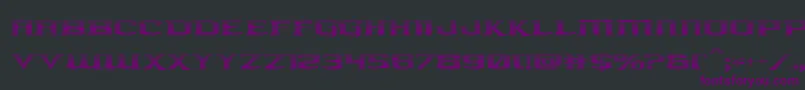 kreaturekombatgrad Font – Purple Fonts on Black Background