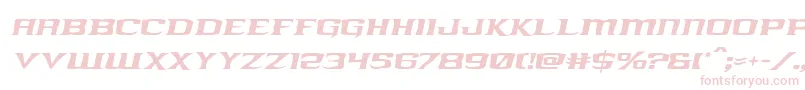 kreaturekombatital Font – Pink Fonts on White Background