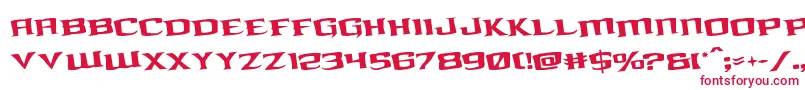 kreaturekombatrotate Font – Red Fonts