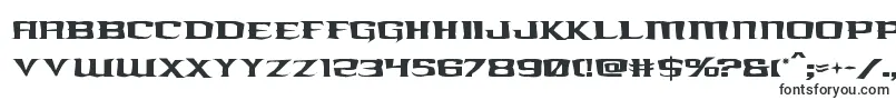 Шрифт kreaturekombatrough – формы шрифтов
