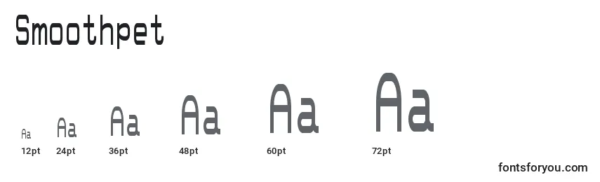 Smoothpet Font Sizes